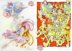 【中古】キャラカード 集合 オリジナルビジュアルカード2枚セット 「映画 ハートキャッチプリキュア! 花の都でファッションショー・・・ですか!?＆映画 トロピカル～ジュ!プリキュア 雪のプリンセスと奇跡の指輪!」 2本立て上映会入場者特典