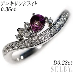 卸売事前公開 天然アレキサンドライト ブラジル 最高級 0.19ct D0.35