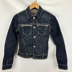 YANUK レディース ダメージ デニムジャケット サイズXP　120530　MADE IN USA 07030808　02