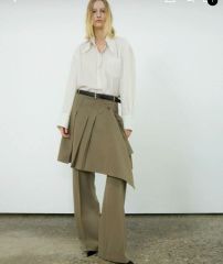 PARTIMENT WOMEN パルティメントウィメン　ファーコート　アイボリー ファーベスト付きキルティングコート – レディースファッション