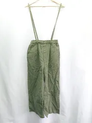 ◇ niko and … サスペンダーパンツ サイズ3 カーキ レディース E  【1406050059644】