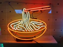 ネオンサイン ドクロ 髑髏 パープル 紫オーダーメイド