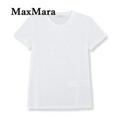 マックスマーラ Tシャツ 2319410132 600 025 ピンク #S 楽天市場】MAX MARA マックスマーラー SACHA EMBROIDERED T