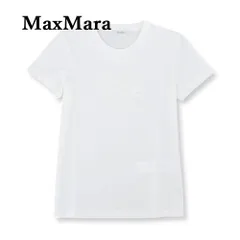 マックスマーラ Tシャツ 2319410132 600 015 ホワイト #M Max Mara Tシャツ 半袖 マックスマーラー 2319410132 600 015