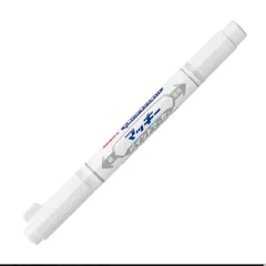 ゼブラ 油性マーカー マッキーペイントマーカー 極細 P-YYTS20-W 白