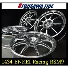 送料無料* 4本価格☆ENKEI RSM9 ホイール 18インチ エンケイ 18