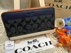 2024年最新】コーチ 長財布 COACH カラー ブロック シグネチャー