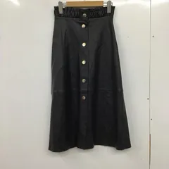 ZARA BASIC ザラベーシック スカート ひざ丈スカート タイトスカート フレアスカート フェイクレザースカート