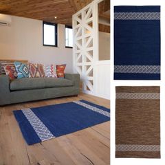 ダルトン ラグ テラコッタ コットン CHINDI RUG 1300×1900 - メルカリ