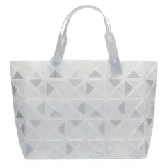 BAOBAO ISSEY MIYAKE DAZZLE トートバッグ クリアグレー BAO ISSEY MIYAKE BAOBAO DAZZLE クリアトート 2022春夏 手提げ