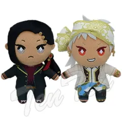 ツイステッドワンダーランド エクストラ 制服 ぬいぐるみ スカラビア寮 2種セット 【新品】 ツイステ グッズ カリム ジャミル ディズニー ぬいぐるみ スカラ