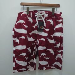 【RETRO ROW公式】Rokx ロックス ボードショートパンツ  ROKX BOARD SHORT ワイン RXWS447 水着 サーフパンツ 海パン
