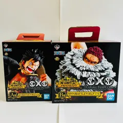ワンピース 一番くじ メモリアルログ A B 賞 ルフィー カタクリ BATTLE フィギュア 2体 セット / ONE PIECE スカルチャーズ タッグ チーム