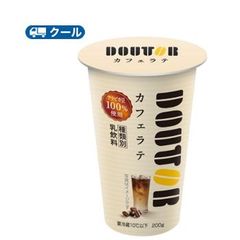 協同乳業　 ドトールカフェラテ　200g×12本入　【クール便】　　〔メイトー　クール便　コーヒー　珈琲　coffee　DOUTOR　ドトール　カフェラテ〕