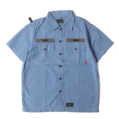 未使用級　WTAPS ダブルタップス 21AW BUDS ミリタリー シャツ 新品 WTAPS ダブルタップス 21AW BUDS ミリタリー シャツ 黒 L
