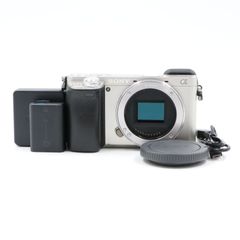 【極上品】SONY ソニー ILCE-6000 Silver ショット数22,380枚!