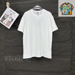 【今日WTO】Dior 2025 タオル刺しゅうロゴ満載カップル T シャツ-SL84
