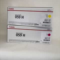【新品未開封・2023年製】Canon トナーカートリッジ 059H マゼンタ＆イエロー 純正 大容量