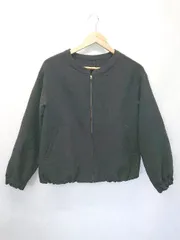 ◇ ⊇ HusHusH ハッシュアッシュ ジップアップ 長袖 ブルゾン ジャンパー サイズL ブラック レディース E  【1505290022552】のサムネイル