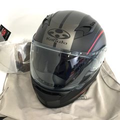 OGK KABUTO オージーケーカブト KAMUI3 フルフェイスヘルメット 除菌消臭済 Mサイズ フラットブラック グレー オートバイ ツーリング ライディング バイカー バイク用品 ◇TA2691