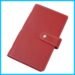 ホルダー カード入れ メンズ ポイント レディース 名刺 クレジット CARD 収納 96枚 CASE 大容量 ケース 6カラー カード レザー (レッド) [VOLAN]のサムネイル