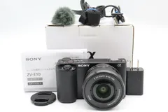 2024年最新】sony vlogcam zv-e10l パワーズームレンズキットの人気