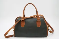 オールド コーチ ヴィンテージ 2way ショルダー ハンドバッグ トート 8026 ロゴチャーム レザー 黒 ブラック COACH 3983h