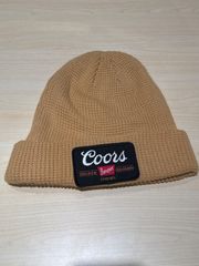 USA Coors ニット帽　ベージュ