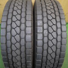 バリ溝！24年！9.5分！2本★トラック タイヤ 245/70R19.5 136/134J ブリヂストン エコピア M801 Ⅱ ミックス オールシーズン 19.5インチ★5061606KKノタ
