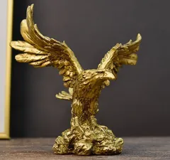 希少重厚ブロンズ✳️鷹置物✳️ 2025年最新】鷹 ブロンズ 置物の人気アイテム - メルカリ