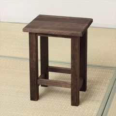 伝統技法ほぞ組】木製フラワースタンド 幅35cm×高さ45cm 花台 踏み台