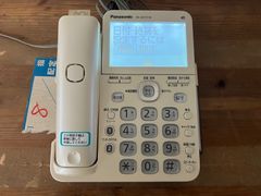Panasonic コードレス電話機 VE-GD72-Wホワイト
