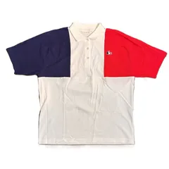 LACOSTE　SPORT　オリンピックフランス代表 トリコロールブロックポロシャツ　ユニセックス　【古着】【送料無料】