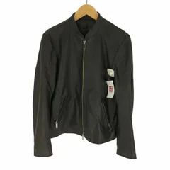 ステュディオス STUDIOUS ラムレザー シングル ライダースジャケット AOYAMA LEATHER メンズ JPN：2 のサムネイル
