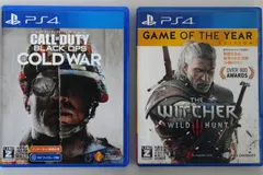 [IM] PS4 コールオブデューティー コールドウォー ／ ウィッチャー3 ワイルドハント ゲームオブザイヤー まとめ売り