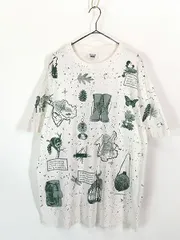 ©︎1994 90s 袖シングル 丸胴ボディ rel-e-vant 総柄 工具T 1994 90s 袖シングル 丸胴ボディ rel-e-vant 総柄 工具T