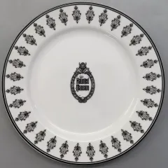 【中古】皿・ボウル ロゴ ホーンテッドマンション プレート 「ディズニー」 東京ディズニーランド限定