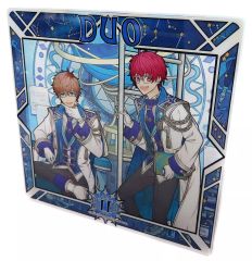 【中古】アクリルスタンド・アクリルパネル 佐久間咲也＆皆木綴(ヘルマン) ノーブルアート 「A3!(エースリー) Memoria.」