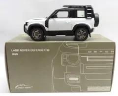 【中古】ミニカー 1/18 LAND ROVER DEFENDER 90 2020(ホワイト×ブラック) [810707]のサムネイル