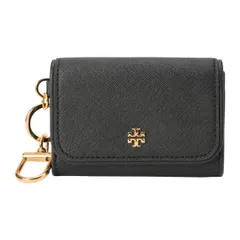 新品 トリーバーチ TORY BURCH カードケース エマーソン ブラック