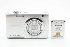 極美品 Nikon COOLPIX A100デジカメ 充電器SD付 シルバー 極美品 Nikon COOLPIX A100デジカメ 充電器SD付 シルバー