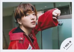 【中古】生写真(STARTO) 7 MEN 侍/中村嶺亜/横型・バストアップ/「ジュニア アクリルスタンド」撮影オフショット/公式生写真