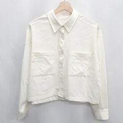 ◇ ⊂ UNITED ARROWS green label relaxing 長袖 シャツ サイズ表記なし アイボリー レディース E  【1412090041815】