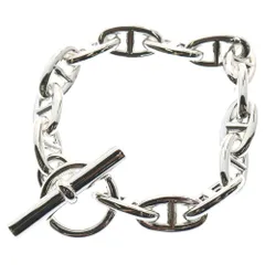 お値下げ♪良品『USED』HERMES エルメス ブレスレット ブラウン×ゴールド 二重 バングル ハンド カデナ 2002 チョーカー◆ エルメス HERMES ブレスレット ニューファランドール