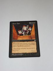 MTG Grave Pact 英語版 STH ストロングホールド 黒枠