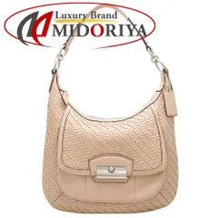 COACH コーチ 19314 ショルダーバッグ ワンショルダー レザー ピンクベージュ/352234【中古】