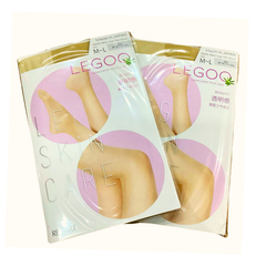 {2足まとめ販売}LEGOO ストッキング RG-08 2足セット｜シデリア使用｜透明感＆美脚サポート｜抗菌防臭・静電気防止加工｜日本製パンスト