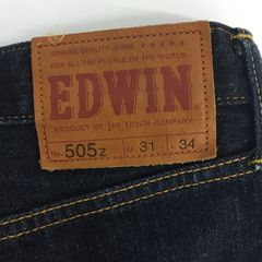 EDWIN エドウィン 505Z  デニムパンツ W31L34  ストレート 日本製