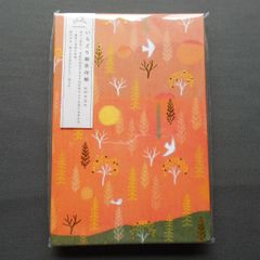 いろどり御朱印帳　GN-7094　akane（ひらいみも）