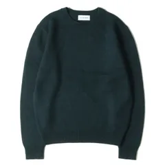 LITHIUM HOMME リチウムオム ニット サイズ:44 現行モデル CARIAGGI カシミヤ ウール クルーネック ニット セーター 7GG CARIAGGI CASHMERE CREW-NECK KNIT トップス グリーン 【メンズ】のサムネイル